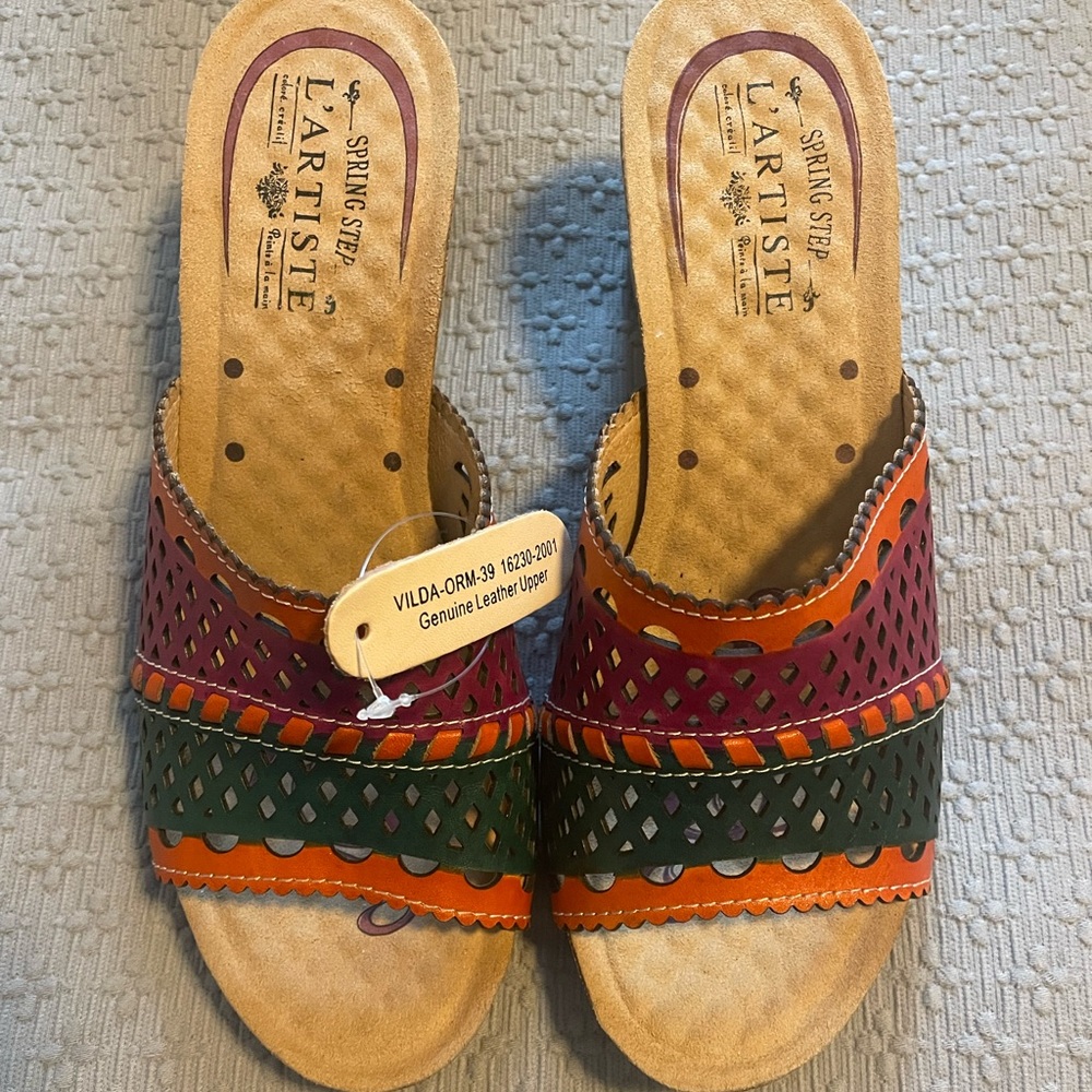 L’Artiste Spring Step Multi Colored Sandal